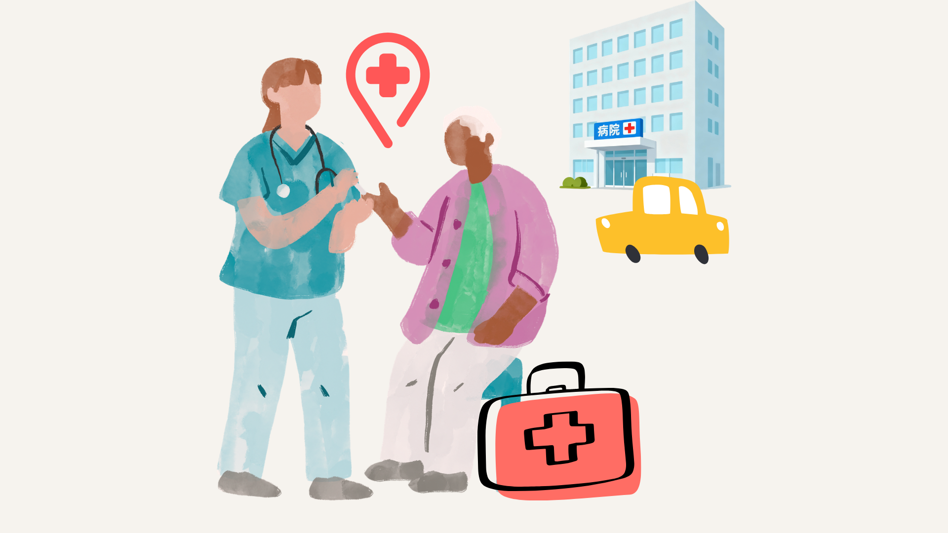 Accompagnamento a visite mediche